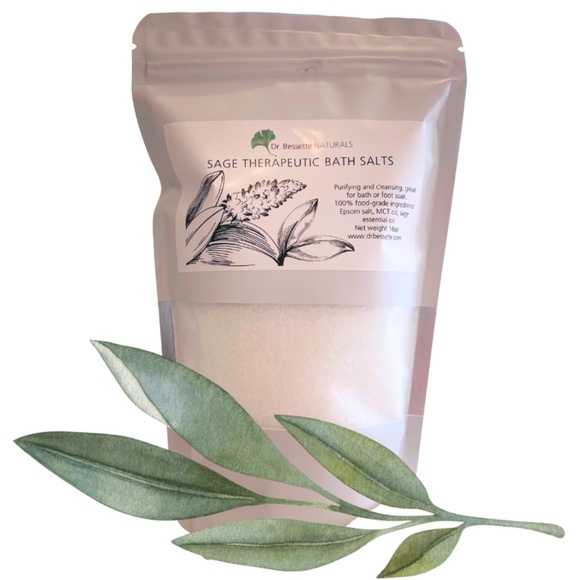 Dr. Bessette Naturals Bath & Body Sage Bath Salts By Dr Bessette